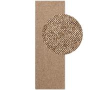 Rocco Flatweave Brown Rug - Natural Elegance - 80X240 cm