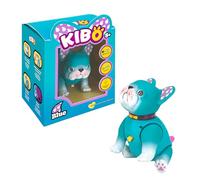 Rocco Giocattoli Kibo Blue Interactive French Bulldog, for Children Ages 5 and Up, Two Game Modes