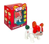 Rocco Giocattoli Kibo Strawberry Interactive French Bulldog, for children aged 5 and up, Two Game Modes
