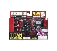 Rocco Giocattoli Skibidi Toilet Series 1 - Titan Action Figures 10 cm - Pack of 3
