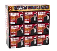Rocco Giocattoli Skibidi Toilet Series 2 - Action Figures 10 cm in Blindbox - Assorted Characters