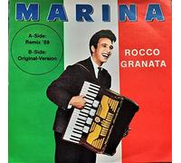 ROCCO GRANATA & THE CARNATIONS - Marina (Remix `89)/Marina (Original Mono Version)(7" Vinyl Single)(1989)(ZYX Records 6177-7)