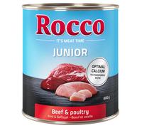 Rocco Junior Saver Pack 24 x 800g - Poultry with Beef