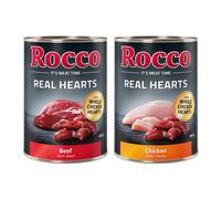 Rocco Real Hearts Saver Pack 24 x 400g - Mixed Pack (2 Varieties)