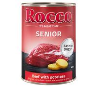 Rocco Senior Saver Pack 24 x 400g - Beef with Potatoes