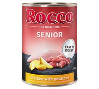 Rocco Senior Saver Pack 24 x 400g - Chicken with Potatoes