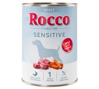Rocco Sensitive 6 x 400g - New Recipe: Beef with Carrots