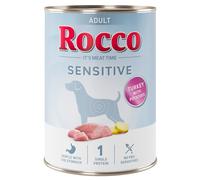 Rocco Sensitive 6 x 400g - New Recipe: Turkey with Potatoes