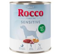Rocco Sensitive 6 x 800g - New Recipe: Duck with Pasta