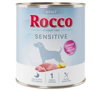 Rocco Sensitive 6 x 800g - New Recipe: Turkey with Potatoes
