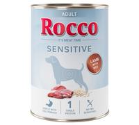 Rocco Sensitive Saver Pack 24 x 400g - New Recipe: Lamb with Rice