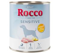 Rocco Sensitive Saver Pack 24 x 800g - New Recipe: Chicken with Potatoes