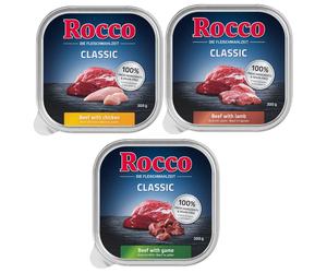 Rocco Trays Mixed Pack 9 x 300g - Classic Mix 2: Lamb, Chicken, Game
