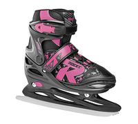 Roces Children's Jokey Ice 2.0 Girls Adjustable Ice Skates, Children's, 450697, black-fuchsia, 30-33