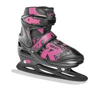 Roces Children's Jokey Ice 2.0 Girls Adjustable Ice Skates, Children's, 450697, black-fuchsia, 34-37