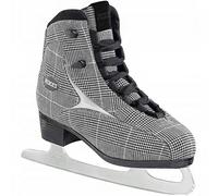 Roces BRITS Women's Ice Skates - black / white / silver check , 5 UK