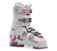 Roces Idea 22.5 ? 25.5 Children's Ski Boots Children's Adjustable, Children's, IDEA 22.5-25.5, white-deep pink, UK 4-8
