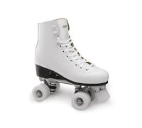 Roces RC2 Classic Roller Skating Roller Skate Artistic, Unisex, RC2 Classicroller, White, 6 UK (39 EU)