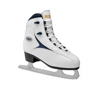 Roces Women's Sport & Leisure RFG 1 Durable Comfortable Fashionable Lace-Up Ice Figure Skates with Stainless Steel Blades, Reinforced Synthetic Upper & Anatomic Padding, White, 8