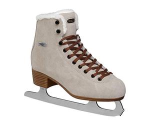 Roces Women's Suede Eco-fur Leisure Ice Skates, Womens, 450702, suedebrown, 36 (EU)