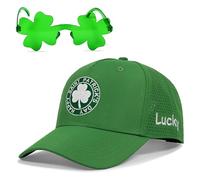 Roceyang St Patricks Day Hat for Men Women, Saint Pattys Irish Accessories Gifts, Lucky Shamrock Trucker Hat