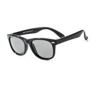 Rocf Rossini kids sunglasses Pilot Sun glasses Polarized Shades Girls Boys UV Protection Eyewear for Age 2-8 (Black)