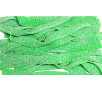 Roch Sweets Sweet Fizzy Sour Sugar Belts Fruity 5 Flavours Halal Vegetarian Rainbow Cola Strawberry (Apple, 400g)