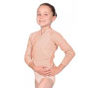 Roch Valley Acrylic Crossover Cardigan 30" Peach Pink