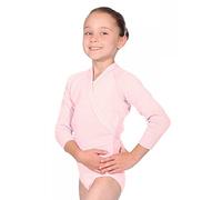 Roch Valley Acrylic Crossover Cardigan 32" Pale Pink