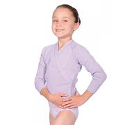 Roch Valley Acrylic Crossover Cardigan 36" Lilac