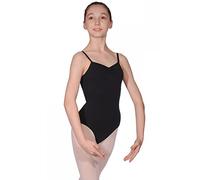Dancewear Central Ava cotton camisole leotard, Black