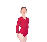 Roch Valley Ballet Cardigan Nikki Cotton - Cross-Over Ballet Cardigan Ballett Cardigan/Dancewear Age 9-10 Plum