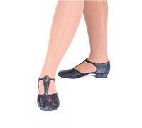 Roch Valley Black Hologram Greek Sandals 3 Black Hologram