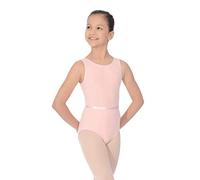 Roch Valley Women Cotton June Sleeveless Exam Leotard with Belt - Pale Pink, Small
