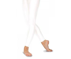 Roch Valley Footless Nylon/Lycra Tights L White