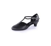 Roch Valley Freya Ladies Wide Fit Ballroom Shoe 7.5 Black