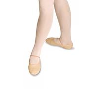 Roch Valley Full Sole Leather Ballet Shoes - Wide Fit C9 Pale Pink