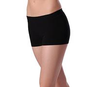Roch Valley Girls Cthip Cotton/lycra Hipster Style Shorts, Black, 7-8 Years EU
