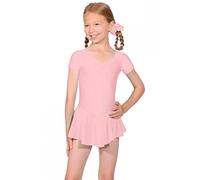 Roch Valley ISTDSS short sleeve leotard with skirt Pale pink Age 5-6 110-116cm (1)
