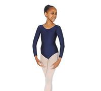 Roch Valley Women Julie Long Sleeve Leotard - Navy Blue, Medium