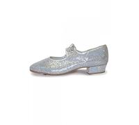 Roch Valley Low Heel Hologram Tap Shoes 2 Silver Hologram