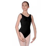 Roch Valley Natasha Ladies' Cotton Sleeveless Leotard Age 9-10 Black