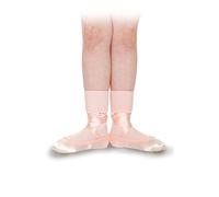Roch Valley Nylon Ballet Socks Adults and Childrens, Pink, Black and White.
