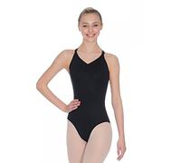 Roch Valley RVADAGE Cross-over Strappy Leotard Age 9-10 Black