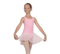 Roch Valley RVCharlotte Microfibre Sleeveless Leotard with Skirt Age 5-6 Pink
