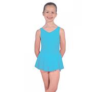 Roch Valley Sleeveless ISTD Junior Lycra Leotard With Skirt