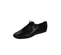 Roch Valley Unisex Leather Jazz Shoes for Modern Dance, Jazz Dance & Performing Arts Style AJSR in Black or White from Ltd - UK Manufacturer 3 Black