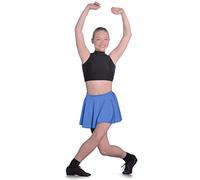 Roch Valley Women's LCSS Nylon Lycra Short Circular Skirt, Blue (Royal Blue), 7-10 years (manufacturer size: M)