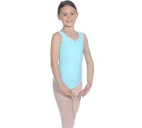 Roch Valley RV2382 Sleeveless Leotard Aqua Age 11-13 (3A)