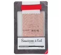 Rochambau Garlic Sausage x8 slices 80g - Pack of 2
